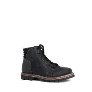 Clement - Men's Ankle Boots in Diesel (Black) from Saute Mouton