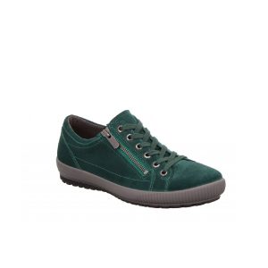 818 - chaussure pour femme en suede couleur vert de marque Legero