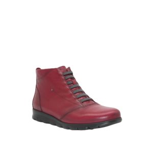 Susan - Women's Ankle Boots in Red from Fluchos