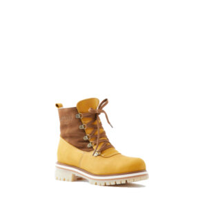 Alexane - Women's Ankle Boots in Yellow from Saute-Mouton