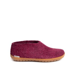 AR - Unisex Slippers in Cranberry from Glerups