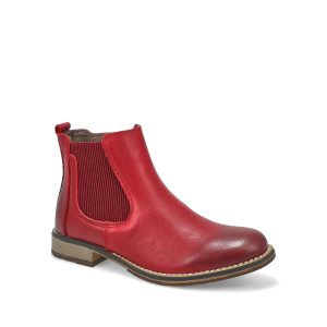 Berlina 01 - Women's Ankle Boots in Red from Josef Seibel