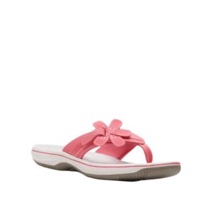 Brinkley Flora- Women's Sandals in Coral/Pink from Clarks