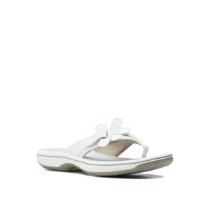 Brinkley Flora - Women's Sandals in White from Clarks