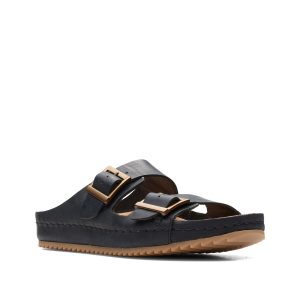 Bookleigh Sun - Women's Sandals in Black from Clarks