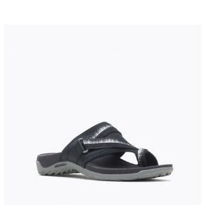 Terran 3 Cush Post - Women's Sandals in Black from Merrell