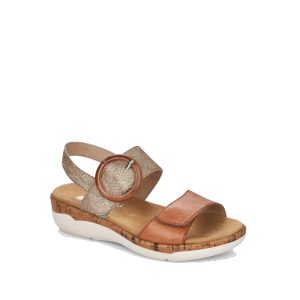 R6853 - Women's Sandals in Hazelnut from Remonte