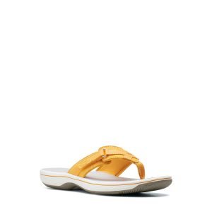 Breeze Sea - Women's Sandals in Yellow from Clarks