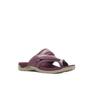 Terran 3 Cush Post- Women's Sandals in Burgundy from Merrell