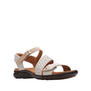 Kitly Way - Women's Sandals in White from Clarks