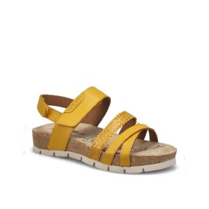 Lucie 03 - Women's Sandals in Yellow from Josef Seibel