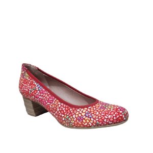 Geminis - Women's Shoes/Heels in Red from Dorking