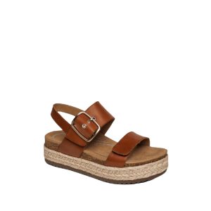 Vania Cork - Women's Sandals in Cognac from Aetrex