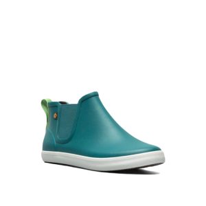 Kicker Rain Chelsea- Ankle Boots in Turquoise from Bogs