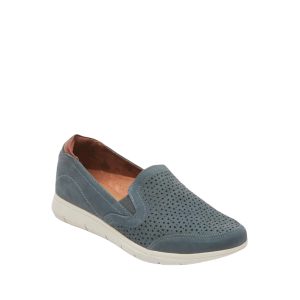 Lidia Slip On- Shoes for Women in Blue Stone from Cobb Hill