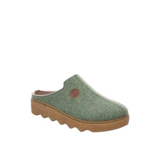 Foggia - Women's Slippers in Pesto/Green from Rohde