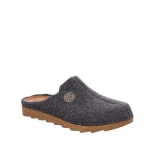 Foggia - Men's Slippers in Anthracite from Rohde