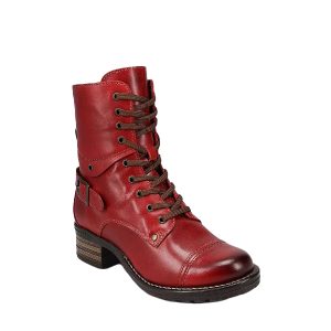 Crave - Women's Ankle Boots in Red from Taos