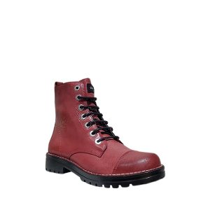 5663 - Women's Ankle Boots in Granate/Red from Chacal