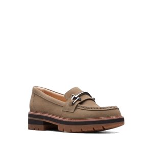 Orianna Bit - Women's Loafers in Sand from Clarks