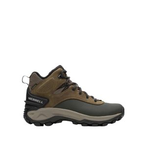 Thermo Kiruna 2 Mid WP - Women's Ankle Boots in Falcon/Olive from Merrell