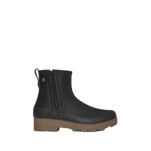 Holly Rain Zip - Women's Ankle Boots in Black from Bogs