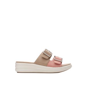 Drift Buckle - Women's Sandals in Peach (Orange) from Clarks