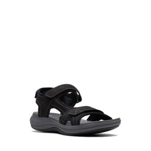 Mira Bay - Women's Sandals in Black from Clarks