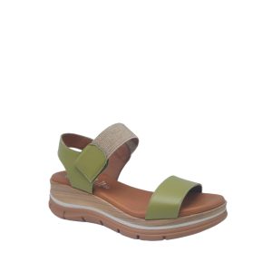 1987 - Women's Sandals in Olive from Bianca Moon