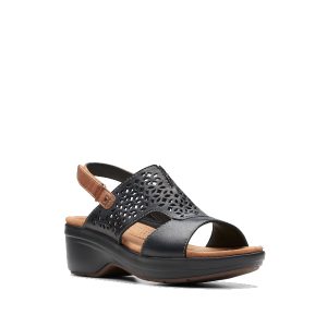 Tuleah Sun - Women's Sandals in Black from Clarks