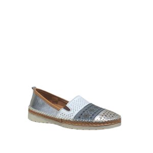 Maxime - Women's Shoes/Loafers in Silver from Tyche