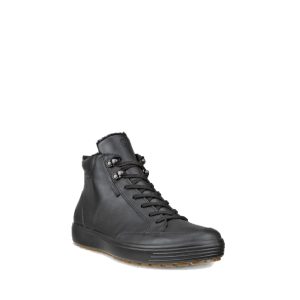 Soft 7 Tred Mid GTX - Men's Ankle Boots in Black from Ecco