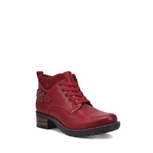 Mini Crave - Women's Ankle Boots in Red from Taos