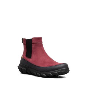 Cedar Chelsea - Women's Ankle Boots in Red from Bogs