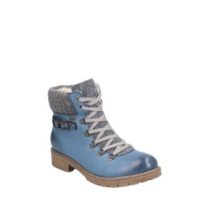 Y9131-15 - Women's Ankle Boots in Blue from Rieker