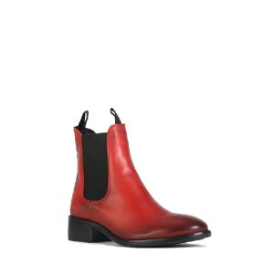 Celina - Women's Ankle Boots in Ruby (Red) from Eos