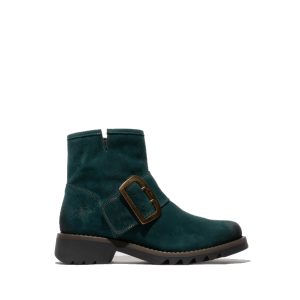 RILY991FLY - Women's Ankle Boots in Petrol (Turquoise) from Fly London