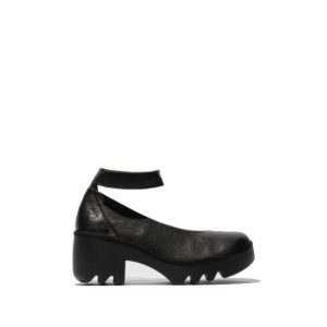 TIRY497FLY - Chaussure /Maryjanes pour Femme couleur Noir de marque Fly London