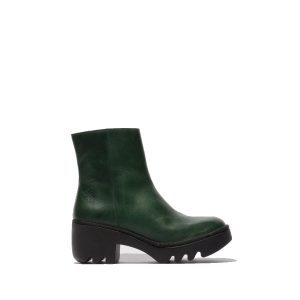 TOOR513FLY - Bottillon pour Femme couleur Petrol (Vert Forêt) de marque Fly London