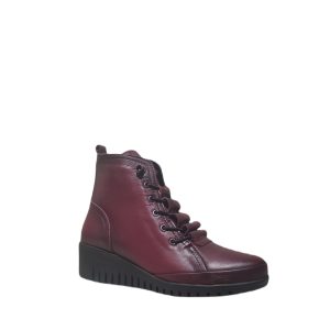 Thesy - Women's Ankle Boots in Bordo (Burgundy) from Jo & Coco