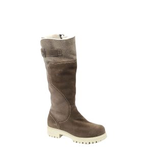 Tabatha - Women's Boots in Taupe from Saute Mouton