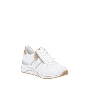 D0T04-80 - Chaussure pour Femme couleur Blanc de marque Remonte/Rieker