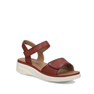 Sevran 01 - Women's Sandals in Hibiscus (Rouge) from Josef Seibel