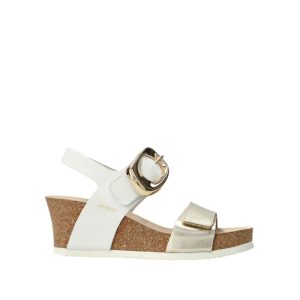 Leandre - Women's Sandals in Gold & White from Mephisto