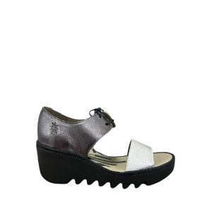 BILU465FLY - Women's Sandals in Silver/Graphite from Fly London