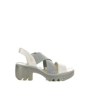 TAJI502FLY-004 - Women's Sandals in Silver from Fly London