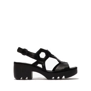 TEWA573FLY-001 - Women's Sandals in Black from Fly London