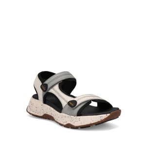 Super Side - Women's Sandals in Dove Embossed (Gray) from Taos