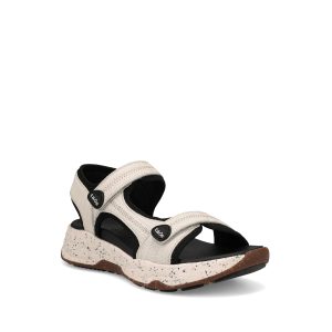 Super Side - Women's Sandals Ice Emboss (White) from Taos